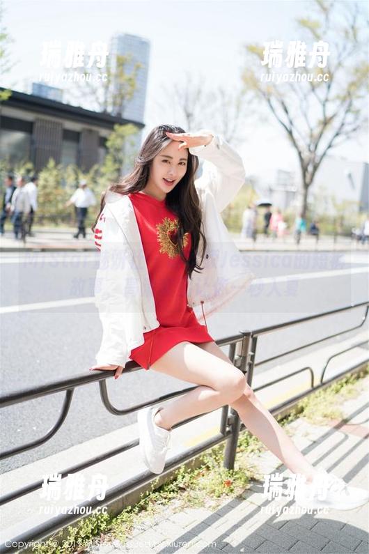 MiStar魅妍社 - 赵欢颜Jessica的短裤故事，高清套图让你一秒入夏