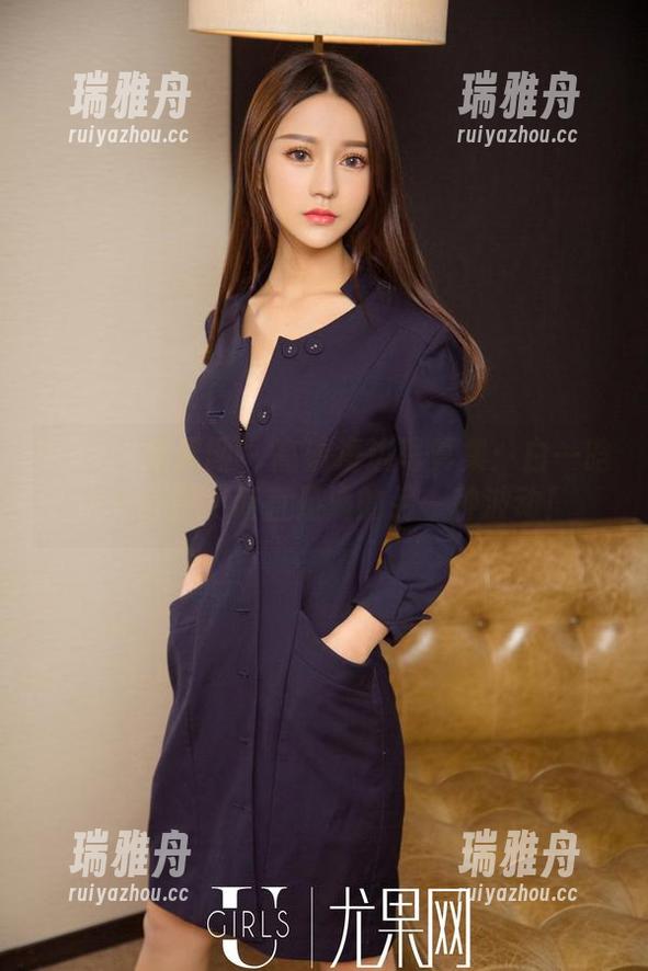 UGirls尤果网 - 高清海边写真集：白一晗优雅身影，简直是海的另一种波动！