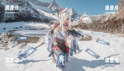 如月灰 如月灰大慈寺外景,高清写真集,完美展现了我的无畏和随性