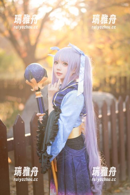 花柒Hana コーヒー,影子,花柒Hana的星雨咲夜女仆写真,绝对是喧闹与静谧的完美融合!